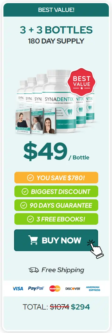 Buy Synadentix 6 bottles